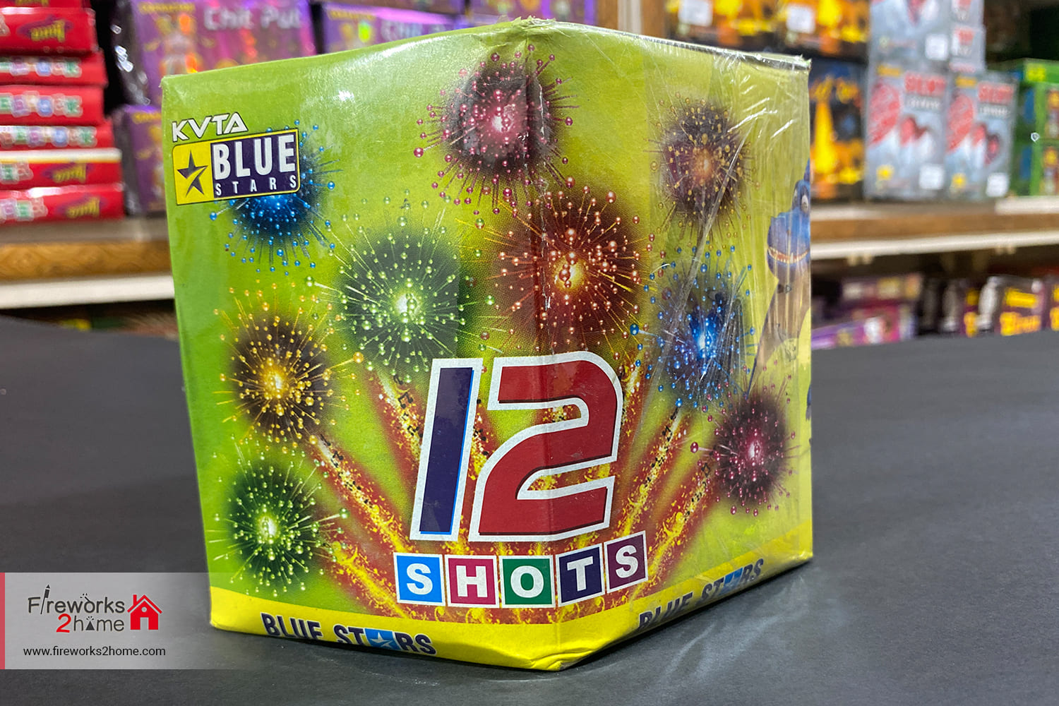 12 SHOT MULTI COLOUR