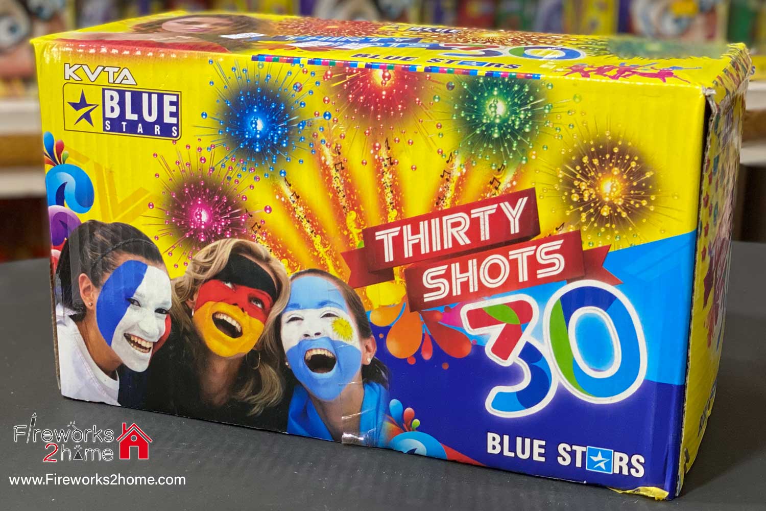 30 SHOT MULTI COLOUR